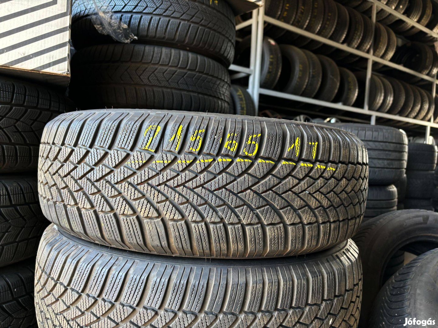 215/65 r17 Bridgestone téligumi 4db eladó 215/65r17 garnitúra