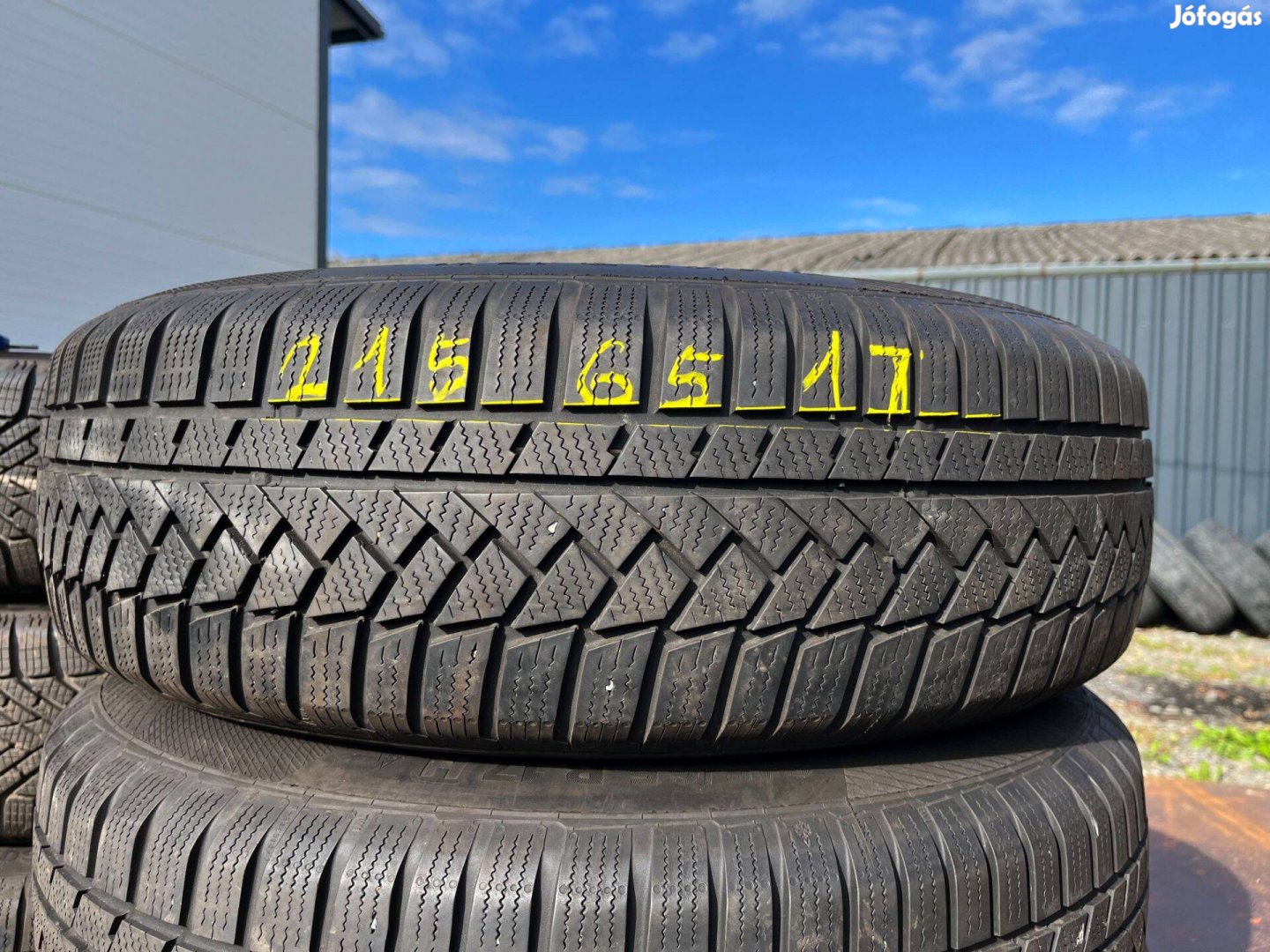 215/65 r17 Continental 2021 téligumi 4db eladó 215/65r17 garnitúra