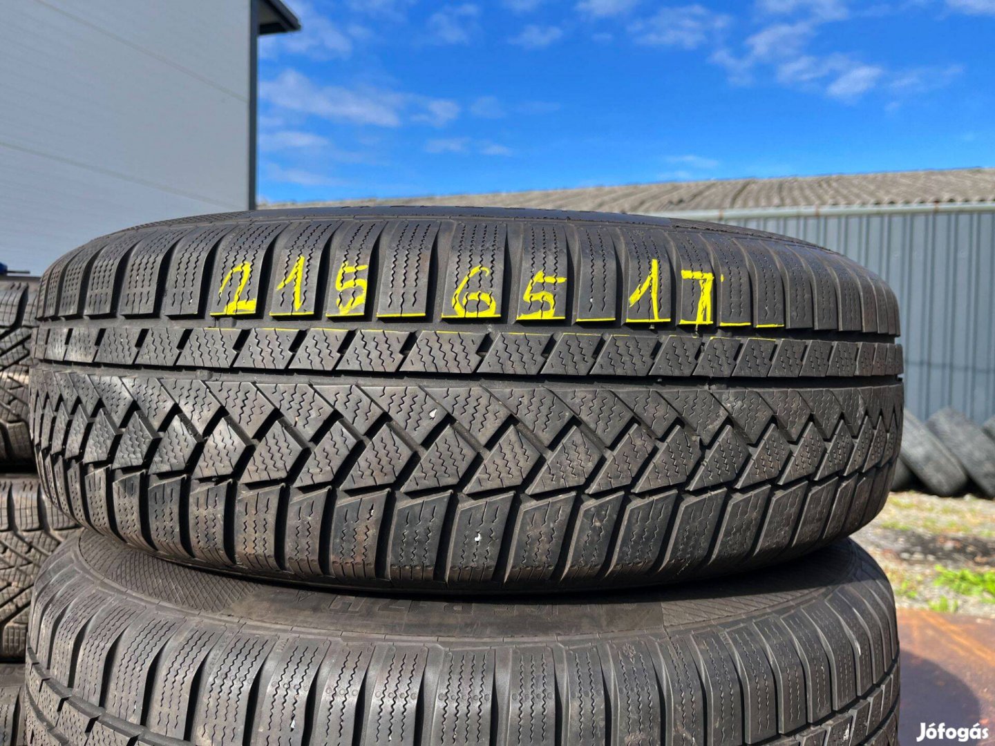 215/65 r17 Continental 2021 téligumi garnitúra eladó 215/65r17 4db