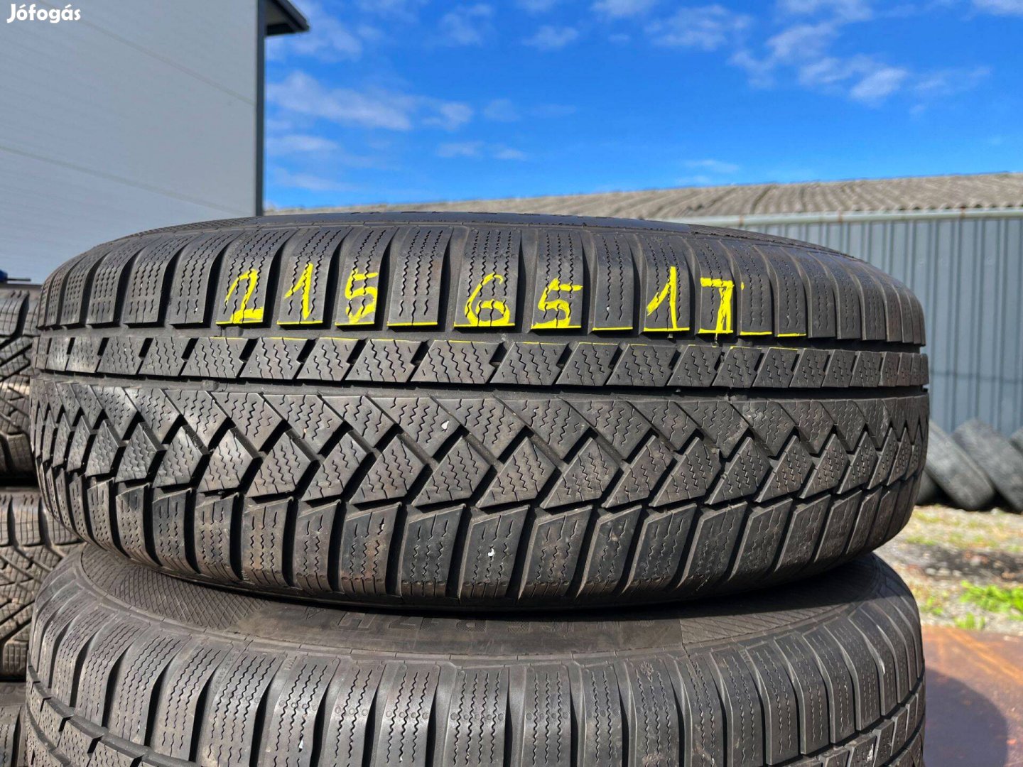 215/65 r17 Continental 2021 téligumi garnitúra eladó 215/65r17 4db