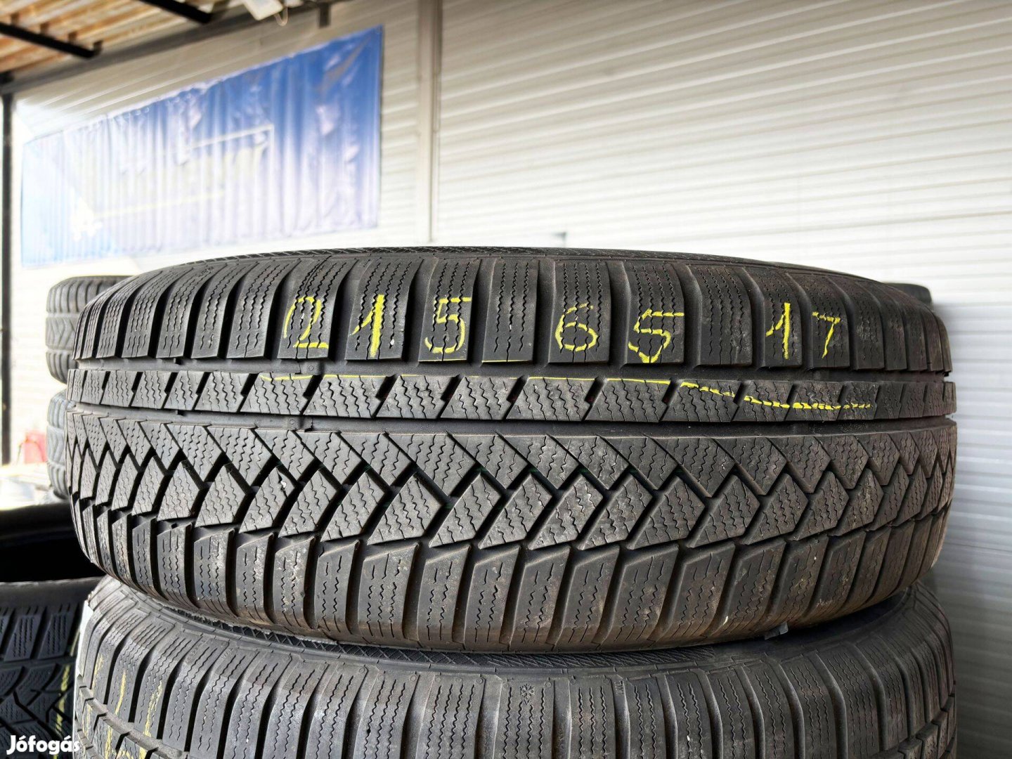 215/65 r17 Continental 6,5mm téligumi 2db eladó 215/65r17