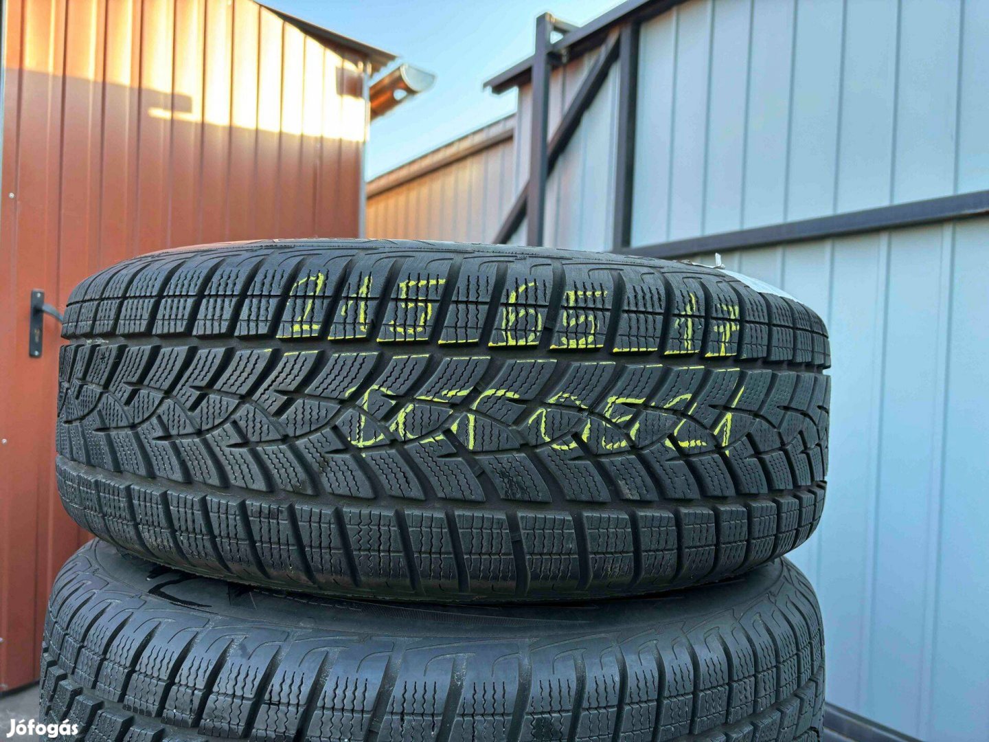 215/65 r17 Goodyear 2021 téligumi 4db eladó 215/65r17 garnitúra