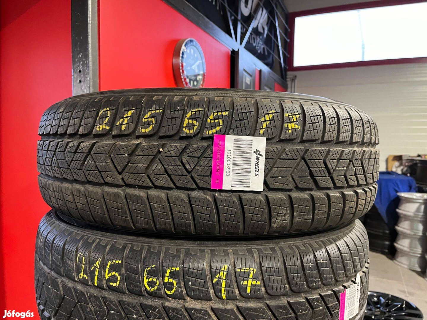 215/65 r17 Pirelli téligumi 2db eladó 215/65r17