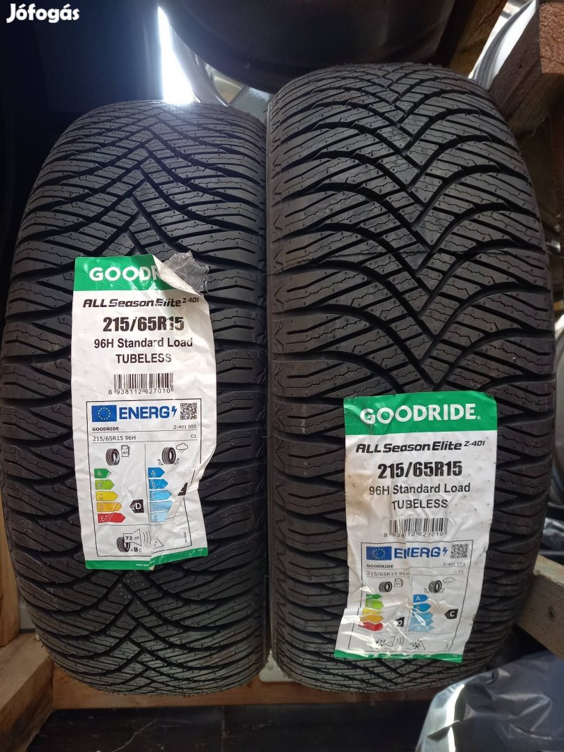 215/65r15 goodride 4 évszakos gumi  2db