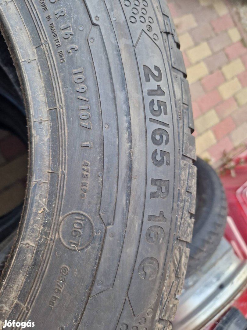 215/65r16C Continental 4db új (Demo) nyarigumi