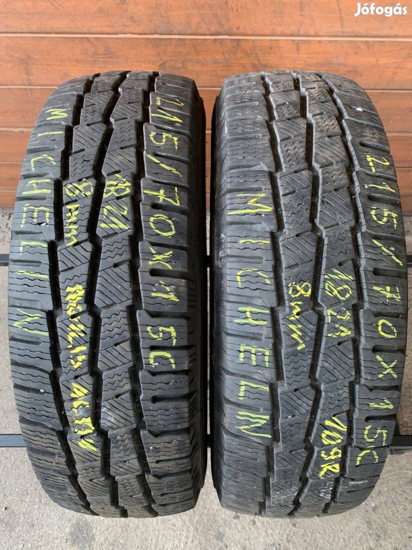 215/70R15C 215 70 15C 215/70x15C Michelin téli gumi eladó