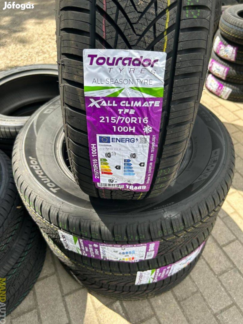 215/70R16 Tourador X All Season,Új négy évszakos gumi