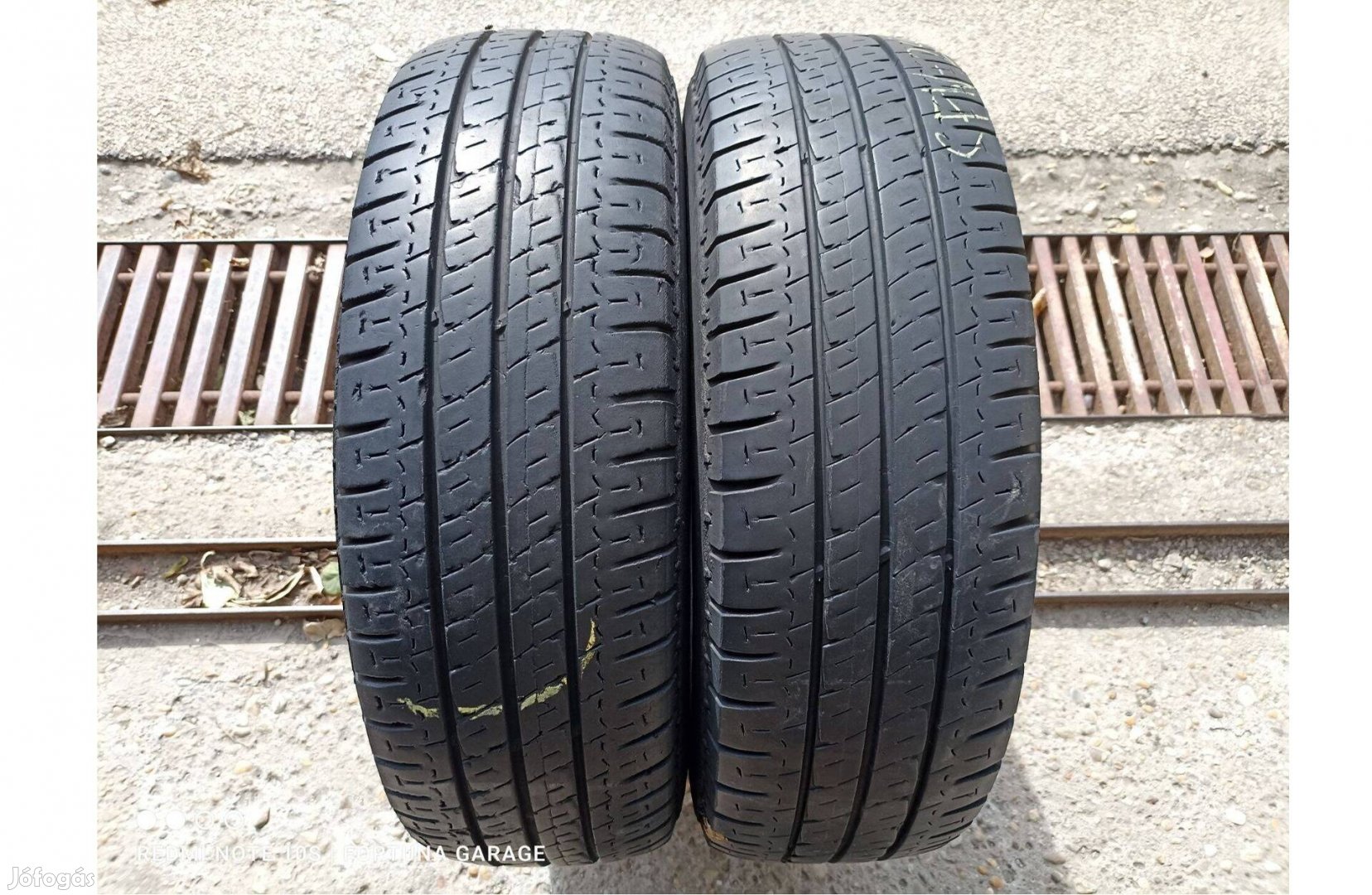 215/70 R15"C Michelin használt nyári teherautó gumik