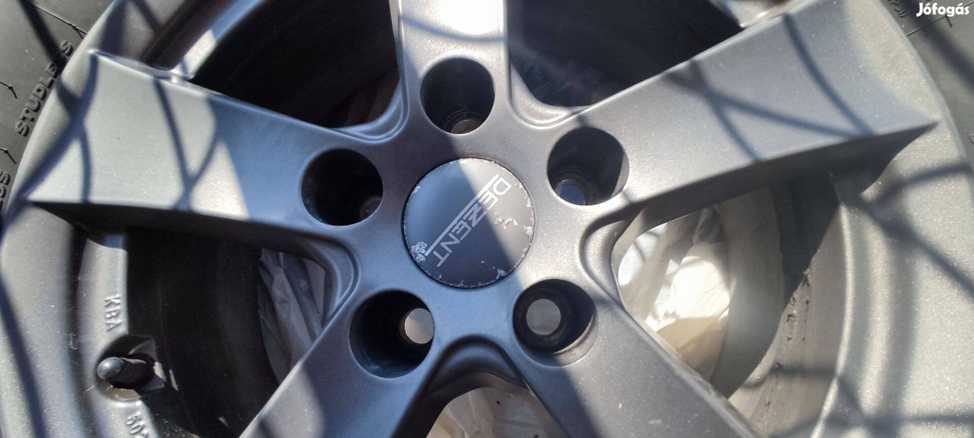 215/70 R16 Hankook gumi Dezent alufelnin eladó 4 db