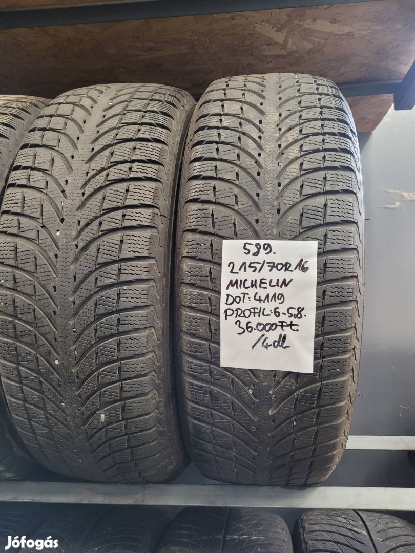 215/70 R16 Michelin téli gumik