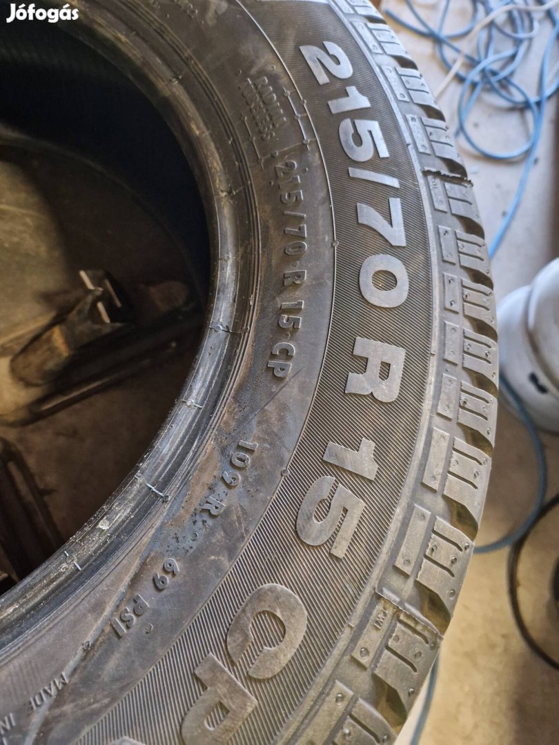 215/70r15C Continental új (demo)nyari garnitúra 2023