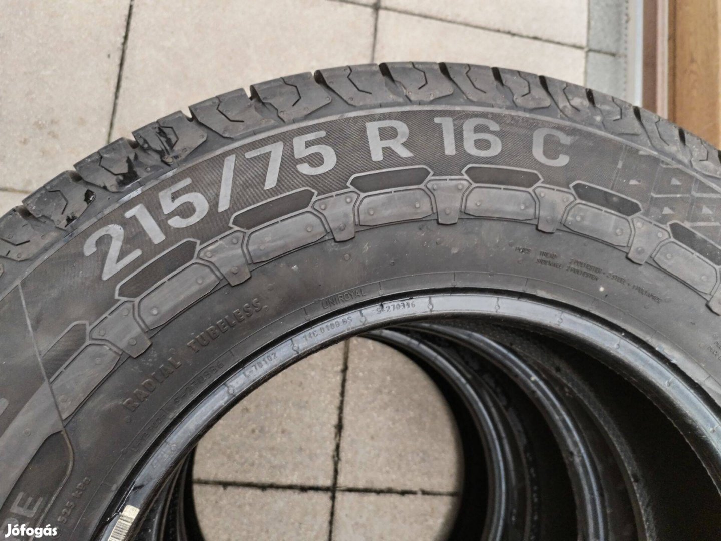 215 75 16 c uniroyal 215/75 R 16 C nyári gumi garnitura 2024.15.hét
