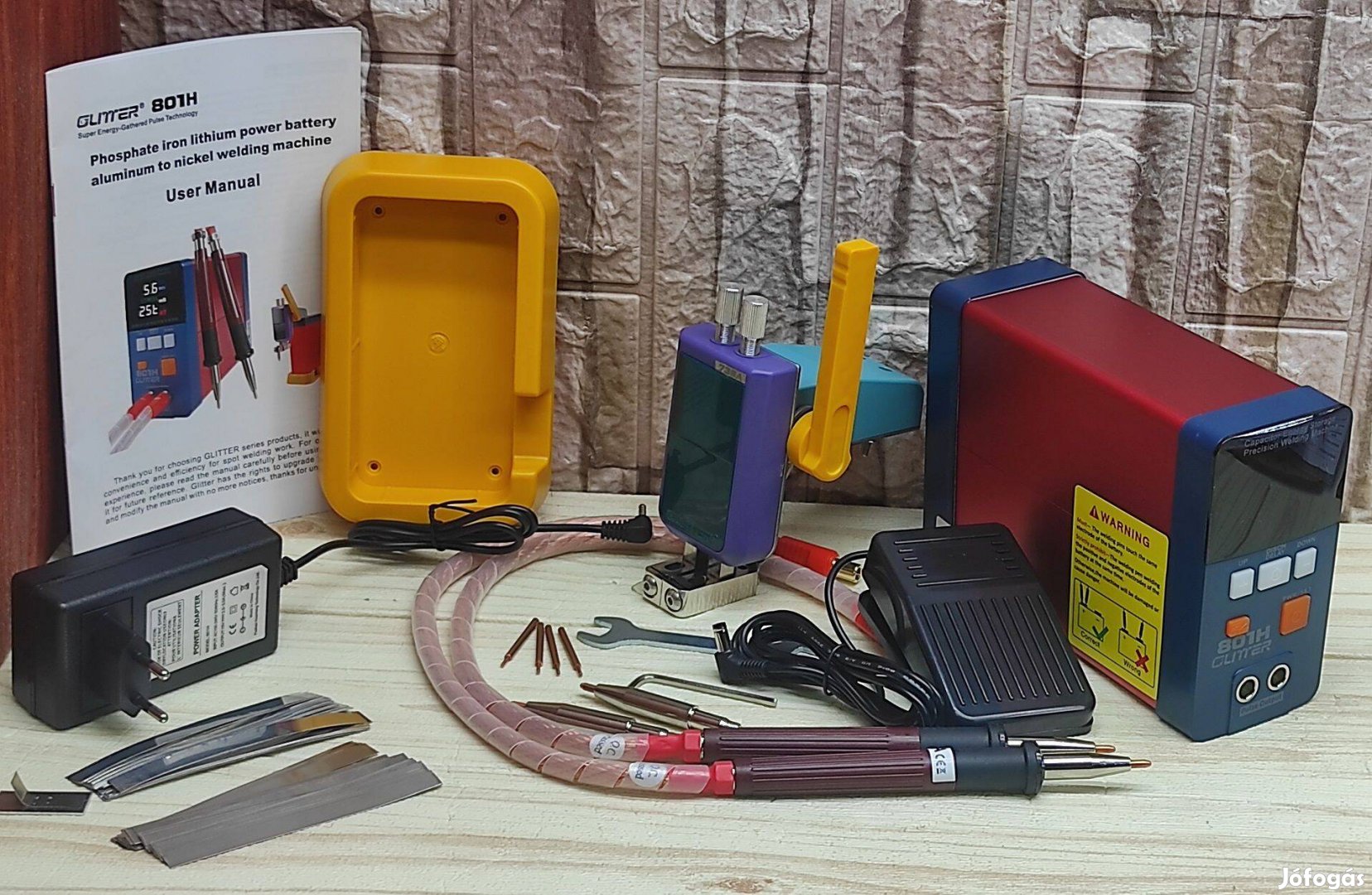 21.0 KW, 801H Glitter, energiatárolós ponthegesztő, színes