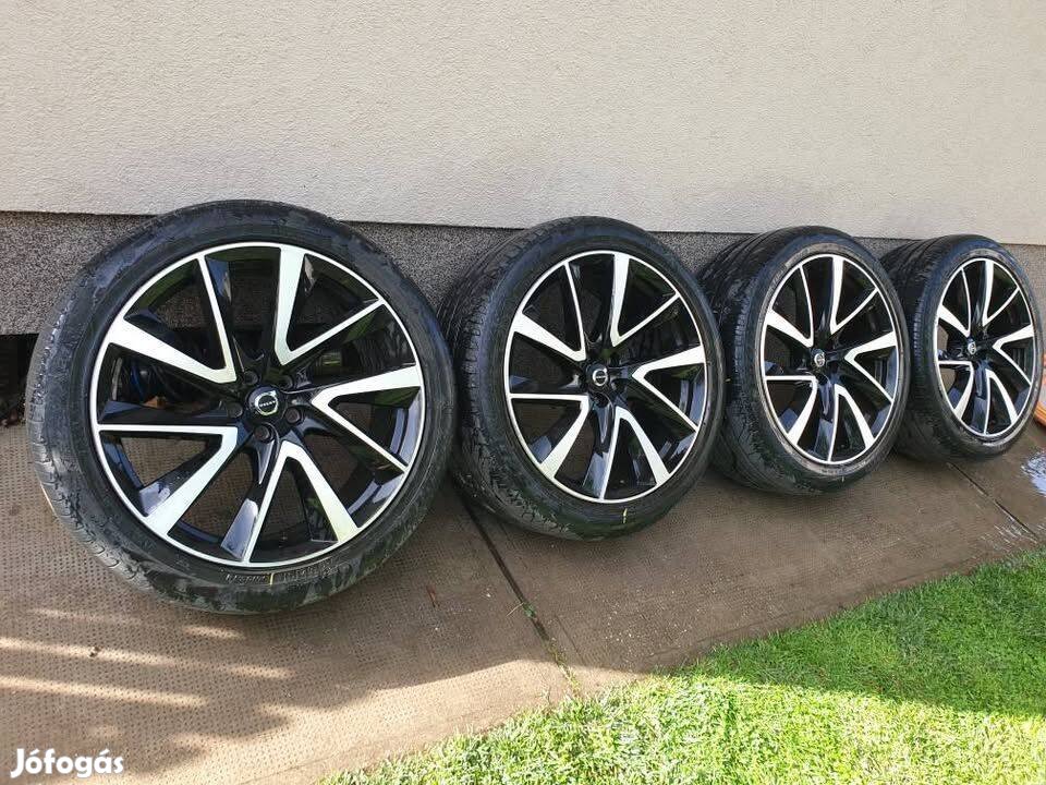 21 colos Volvo gyári alufelnik, gumikkal, jó áron!