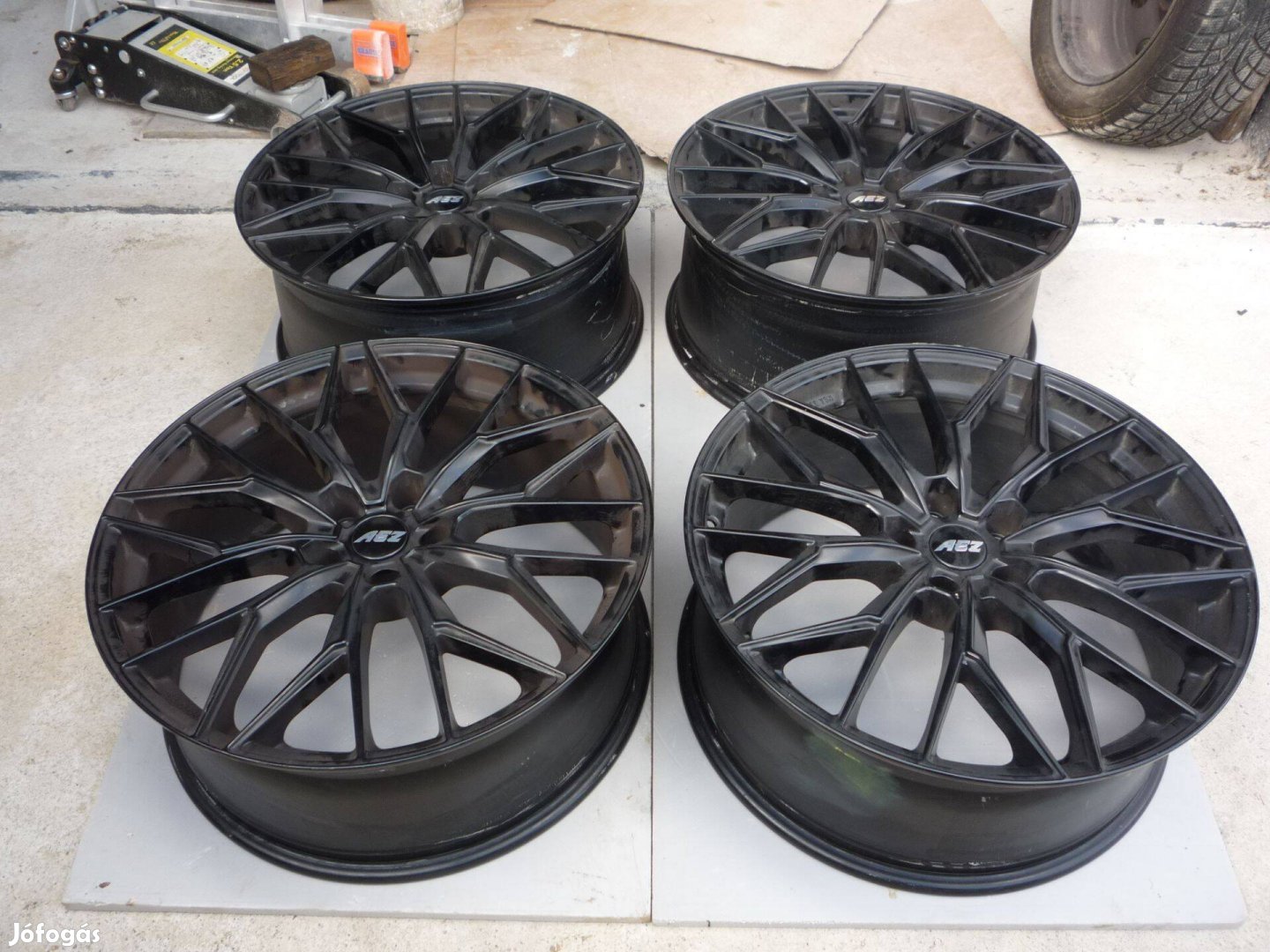 21-es Aez kétszéles alufelni garnitúra 5X120 Tesla / BMW