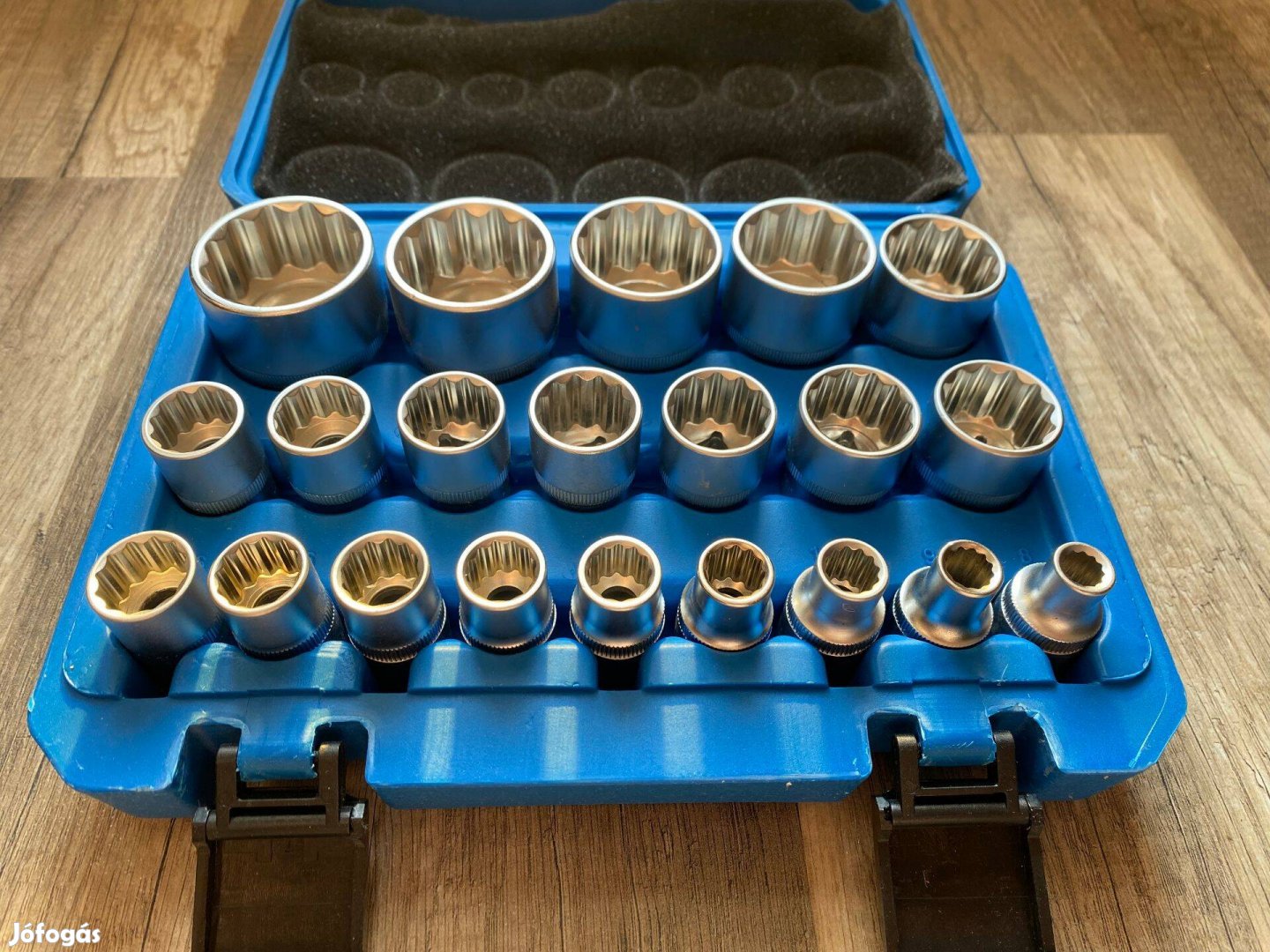 21db-os Geko spline (12 szög) dugókulcs készlet 8-36mm G13547
