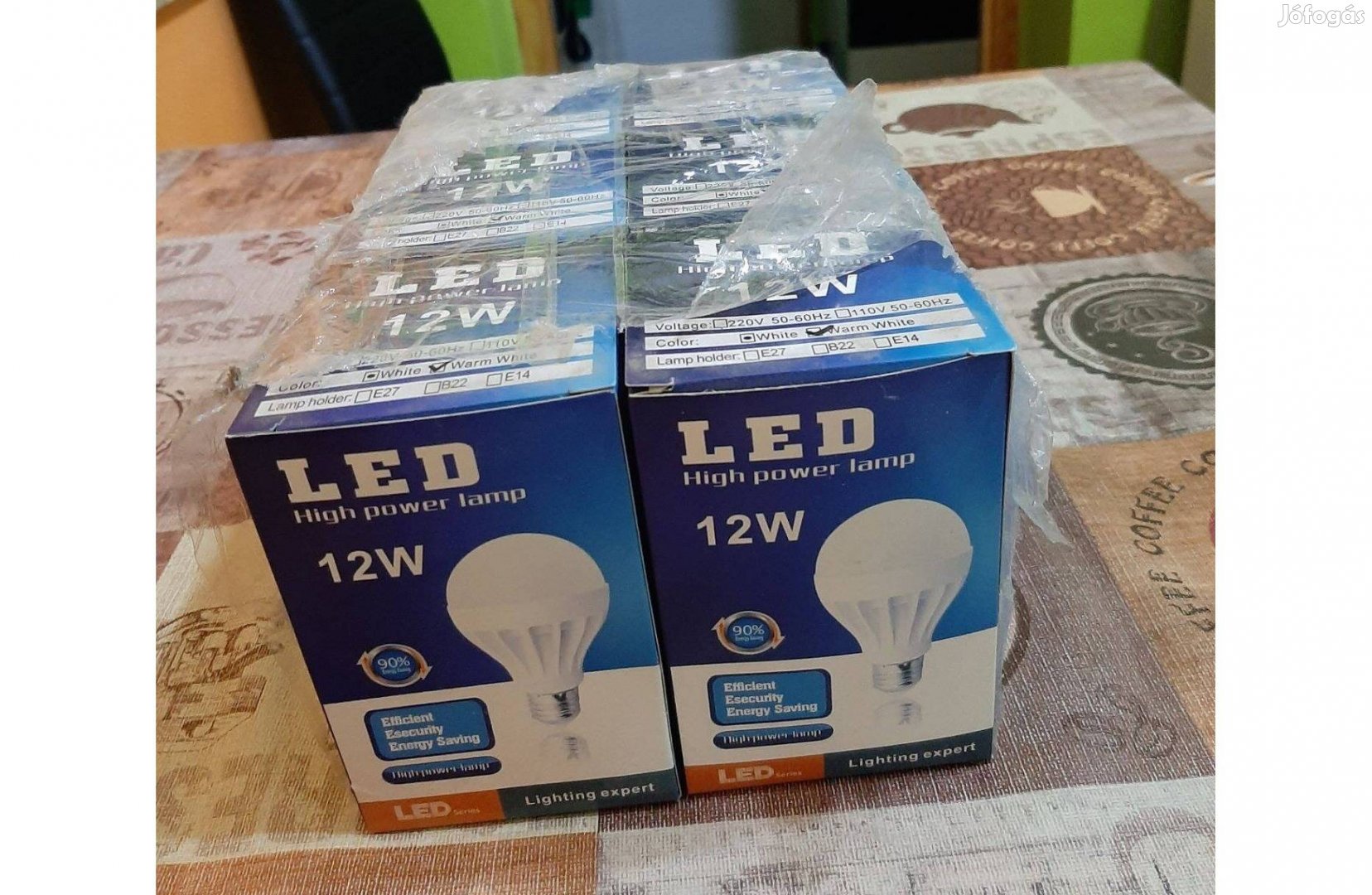 220V 12W Led izzók eladó