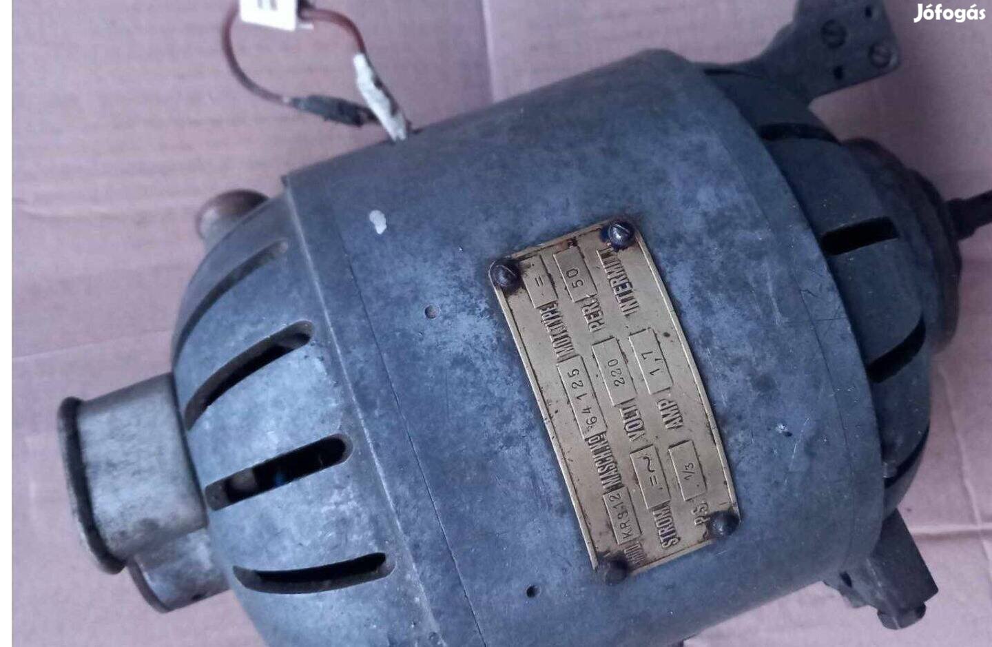 220 Voltos működőképes régi villanymotor