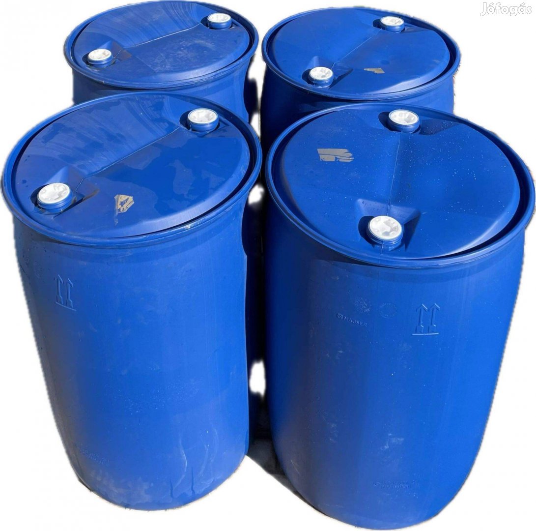 220 literes műanyag hordók