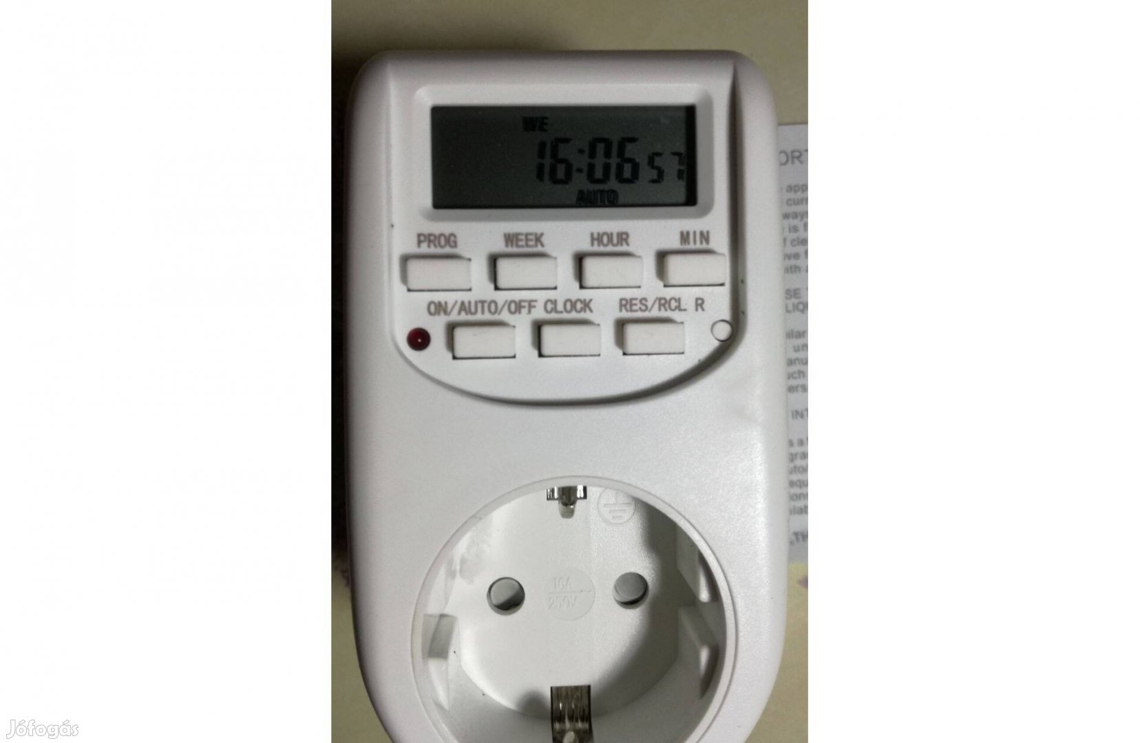 220 voltos digitális Időzítő kedvező áron eladó!