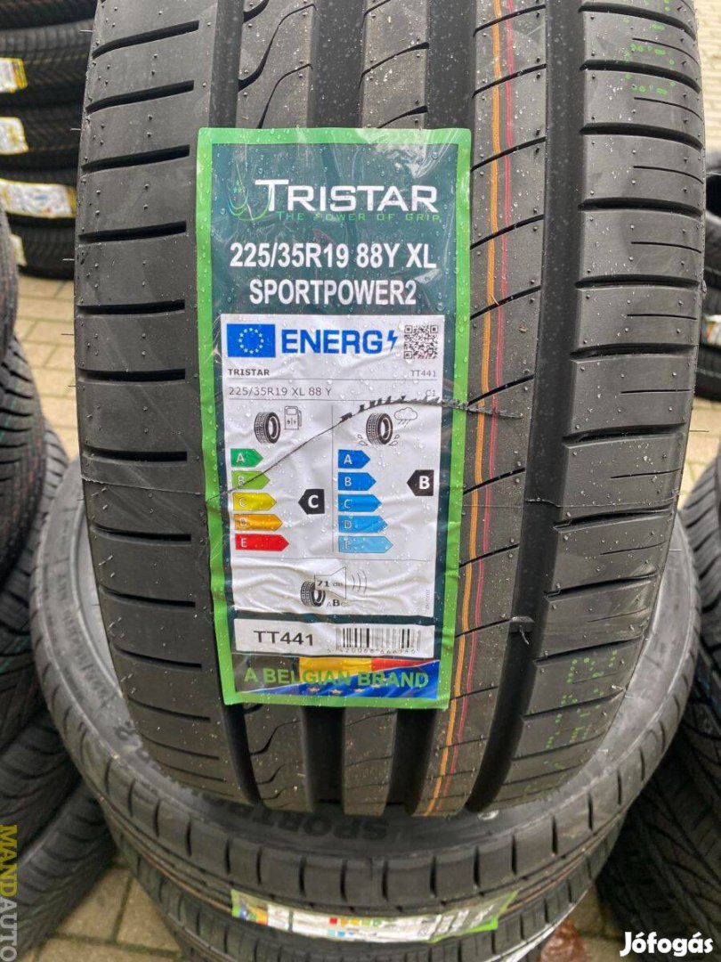 225/35R19 Tristar Sportpower2(XL).Új nyárigumi