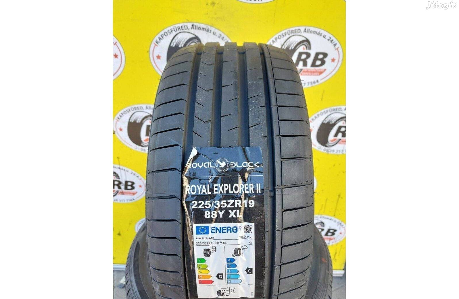 225/35 r19 Black Royal Új nyárigumi 30000ft/db