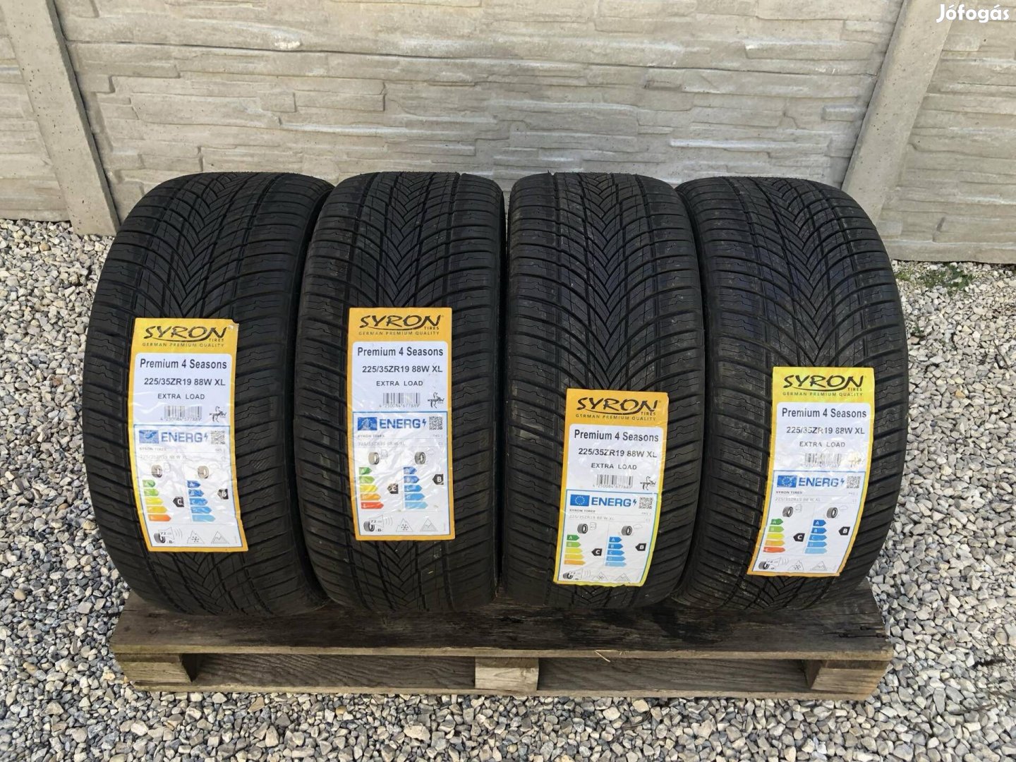 225/35r19 Új Syron Premium 4 Seasons 19 col négyévszakos gumi 4db