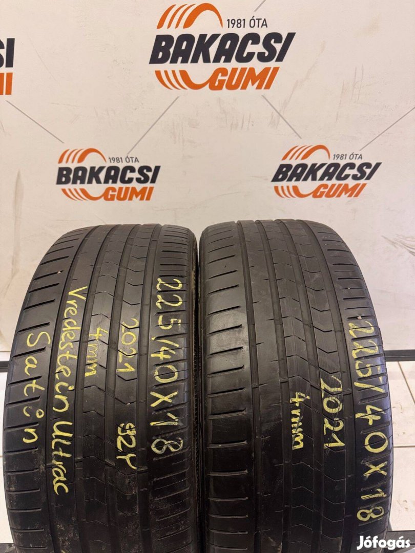 225/40R18 225 40 18 225/40x18 Vredestein nyári gumi eladó