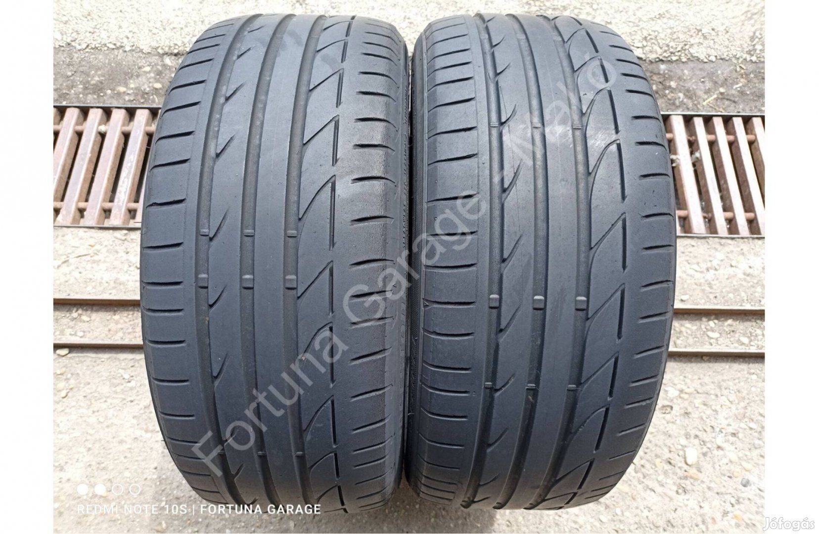 225/40 R18" Bridgestone használt nyári gumik