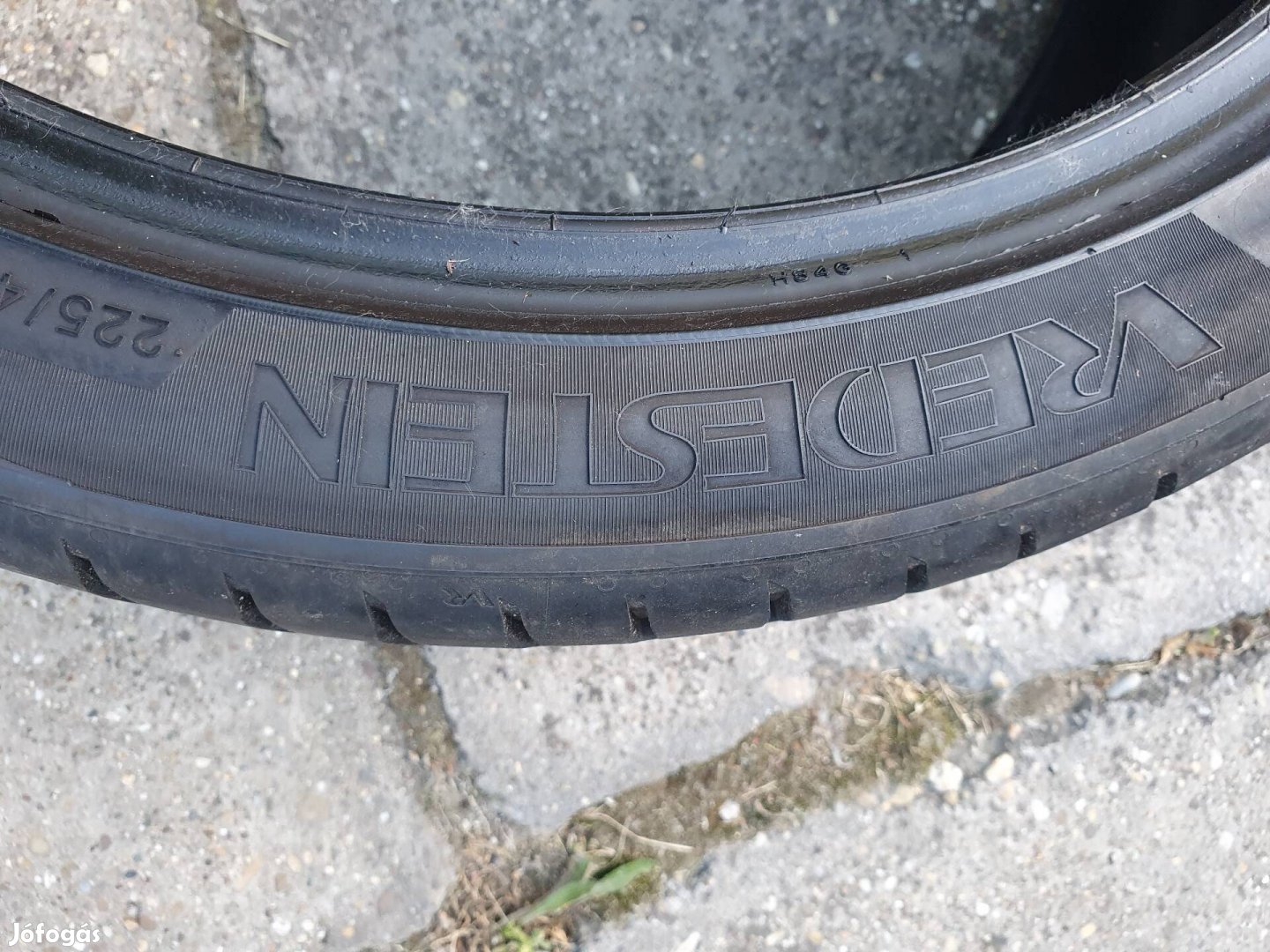 225/40 R18 vredestein 2db. nyárigumi 2018-as 6mm profilmélység