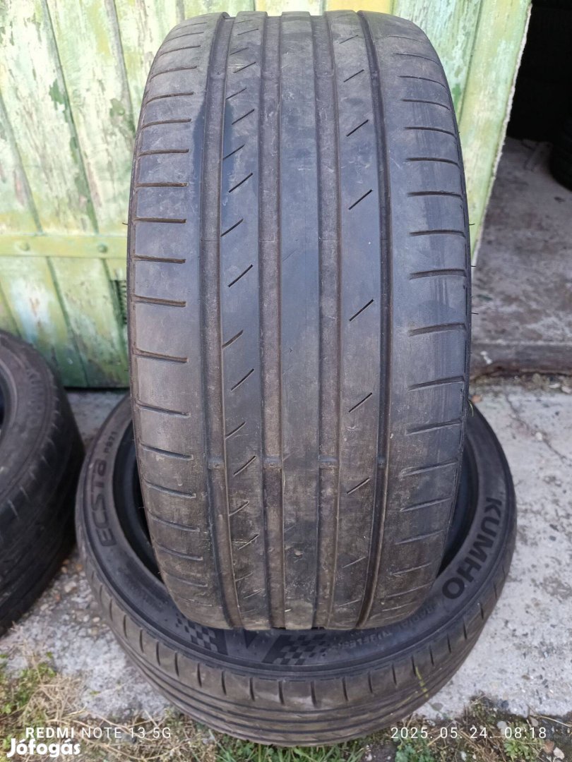225/40 r18 2éves 80%os 2db Kumho nyári gumi eladó