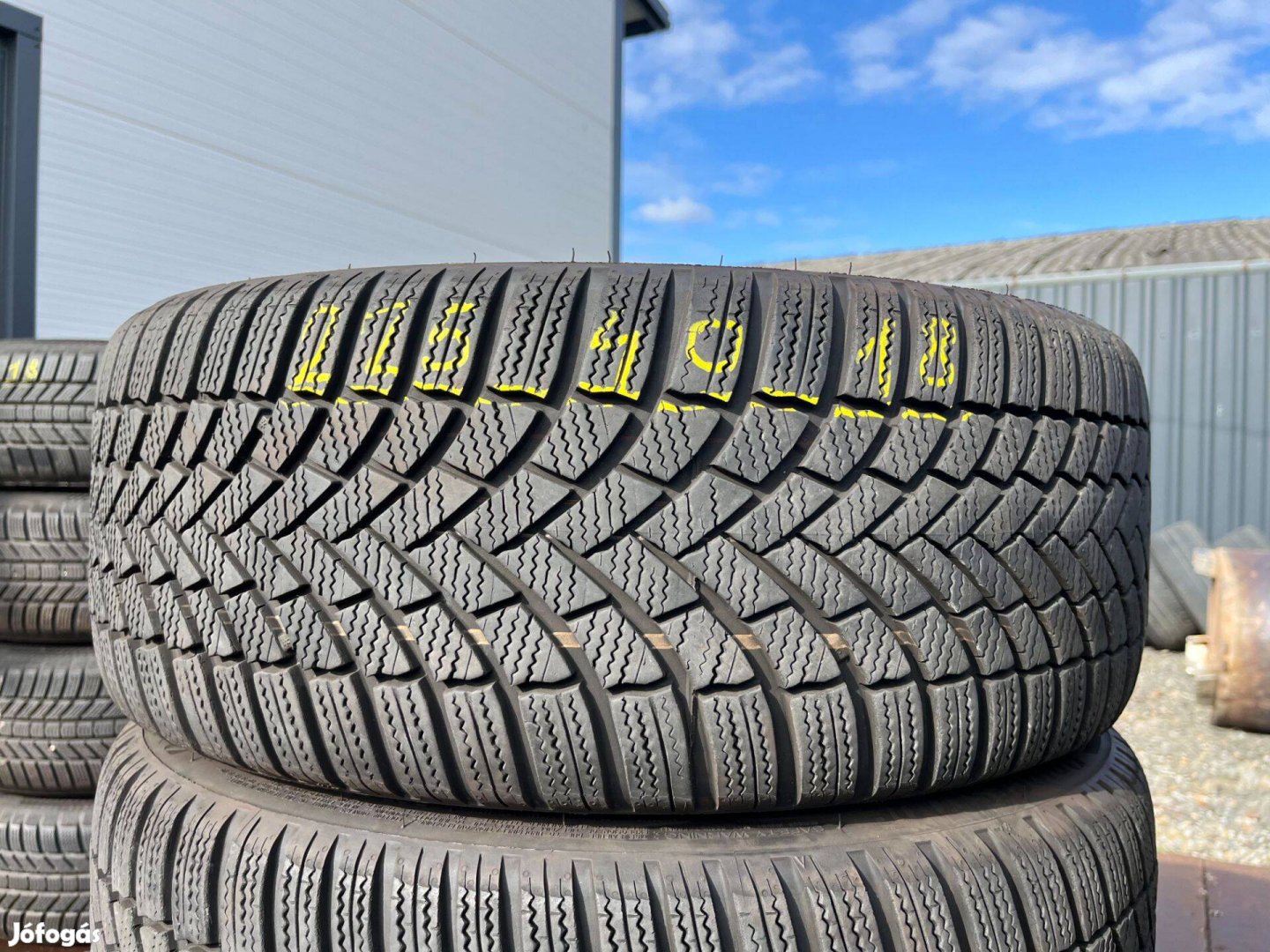 225/40 r18 Bridgestone 2021 6mm téligumi 4db eladó 225/40r18 garnitúra