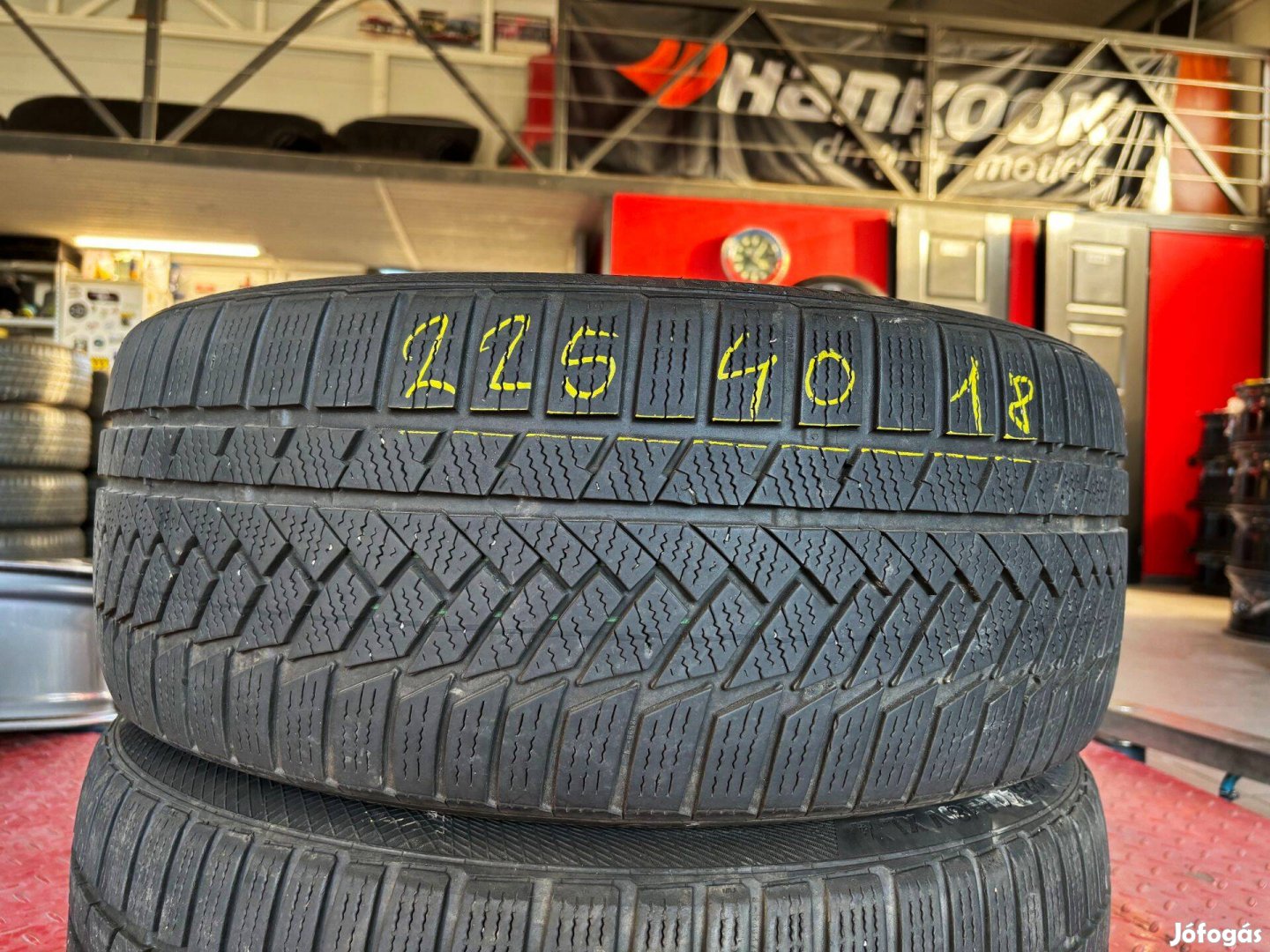 225/40 r18 Continental TS850p téligumi 2db eladó 225/40r18