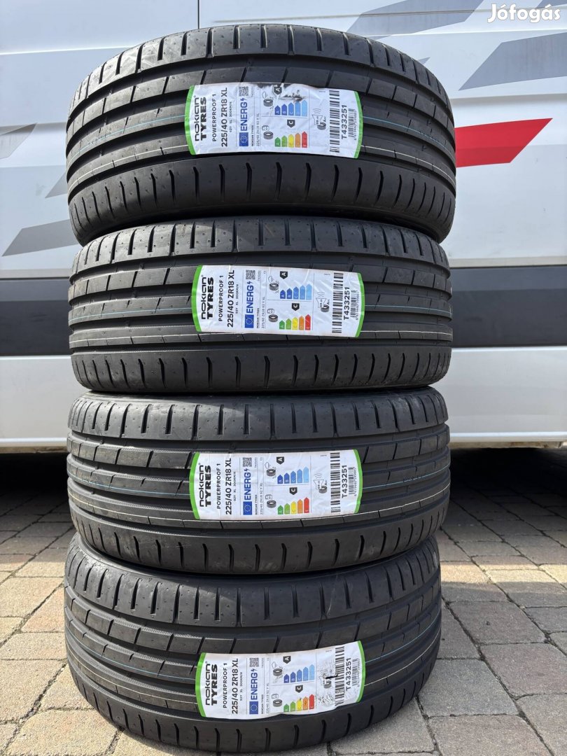 225/40 r18  225/40r18 új Nokian nyári gumi
