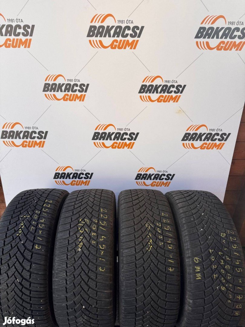 225/45R17 225 45 17 225/45x17 Bridgestone téli gumi eladó