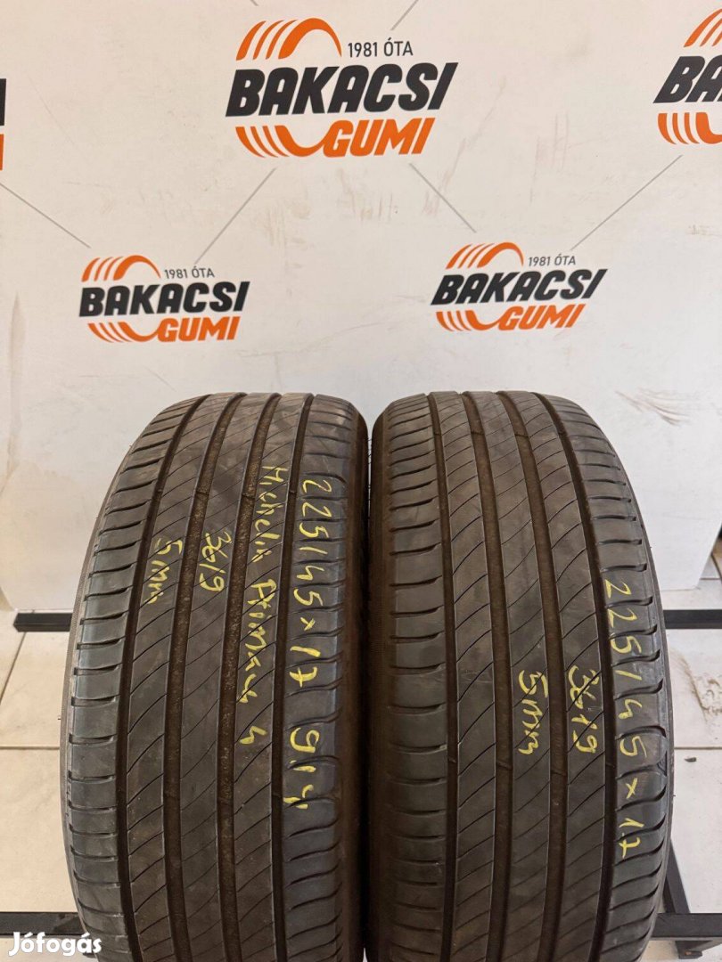 225/45R17 225 45 17 225/45x17 Michelin nyári gumi eladó