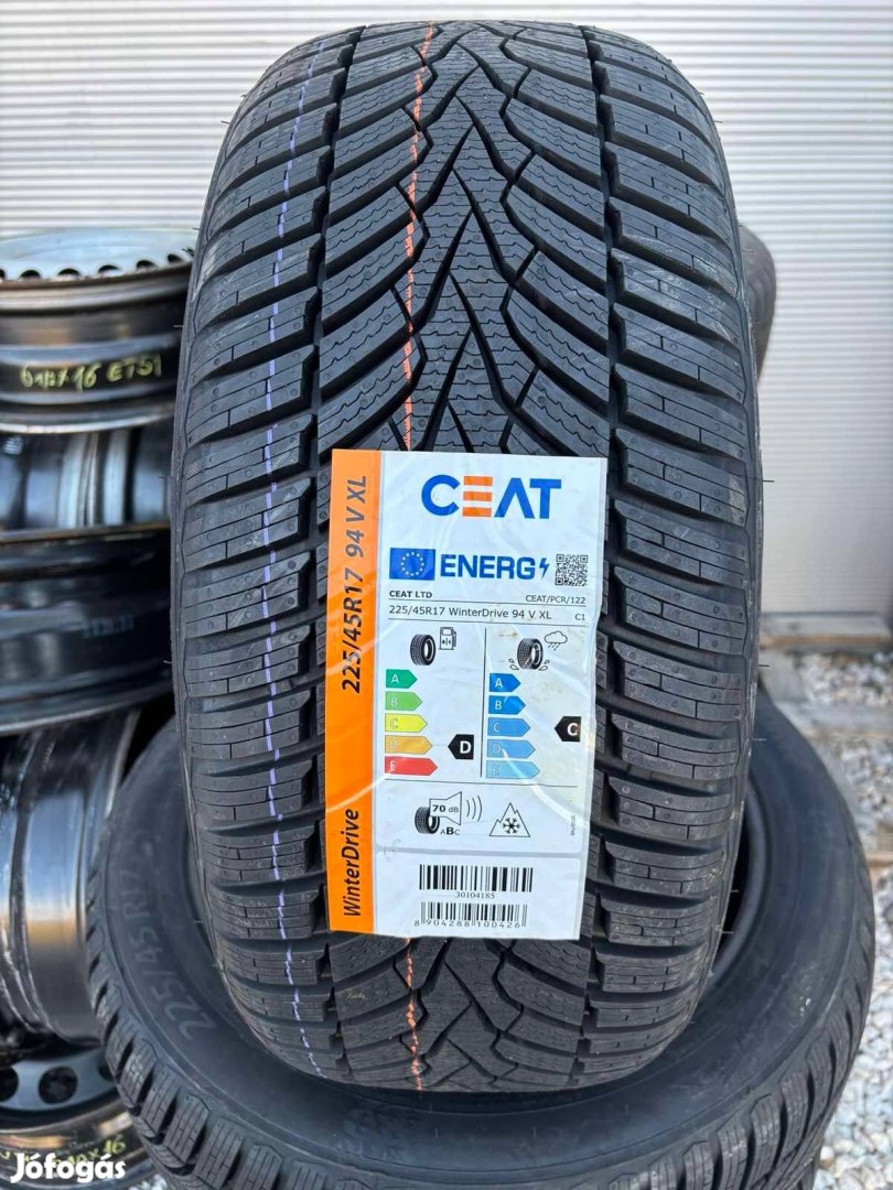 225/45R17 225/45 R17 új Ceat téli gumi Dot24 XL ÁR/db