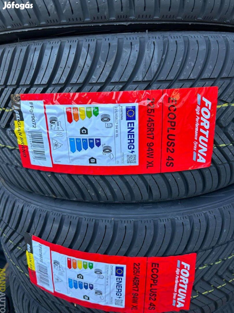 225/45R17 Fortuna Ecoplus 4S 2,Új négy évszakos gumi