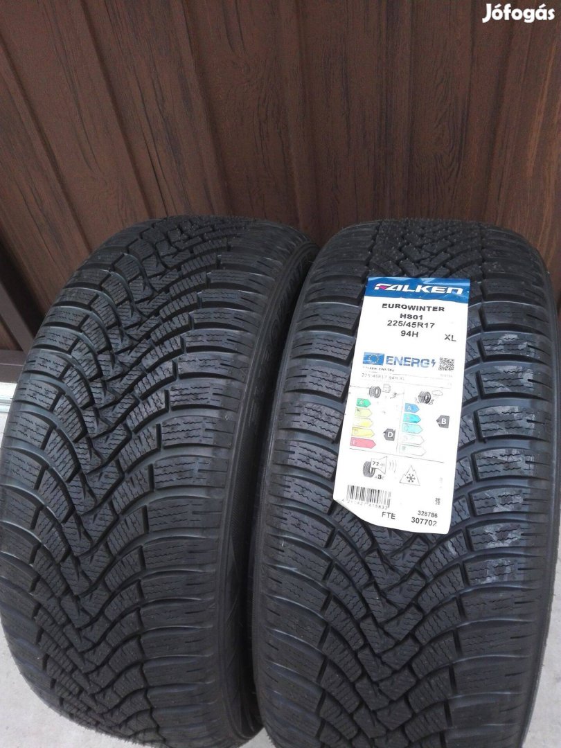 225/45R17 Új Falken téli gumi 2db 225/45 r17