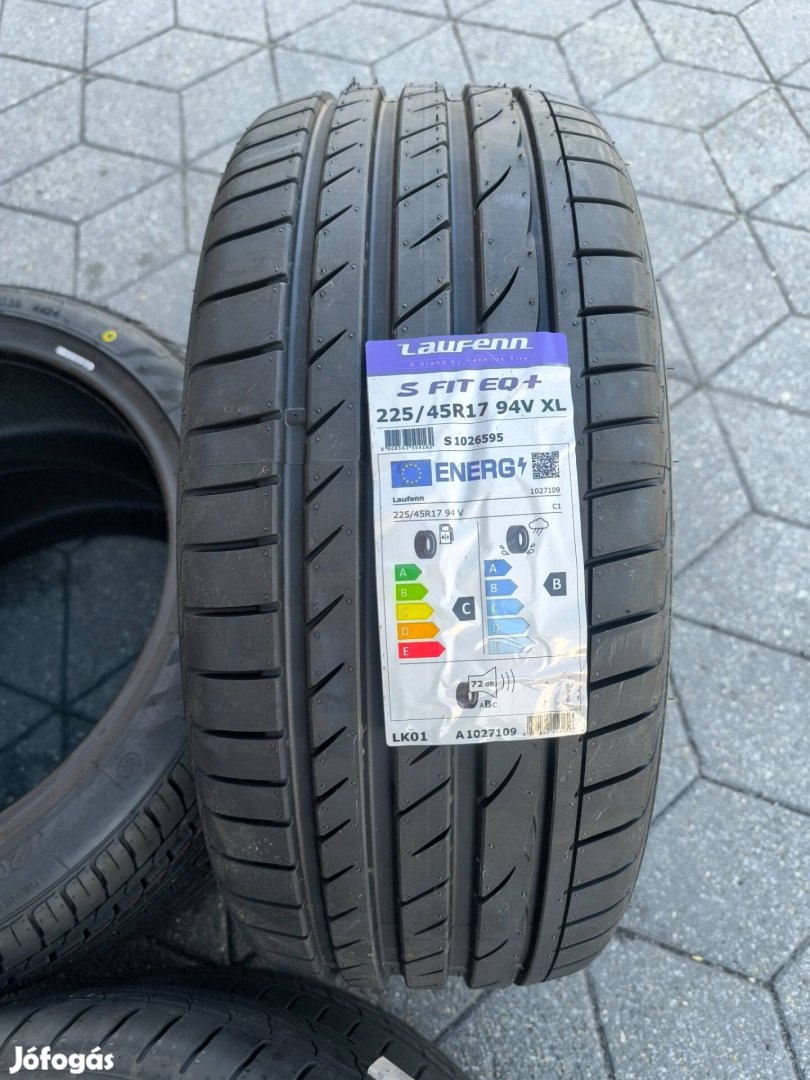 225/45R17 Új Laufenn nyári gumi garnitúra 225/45 r17