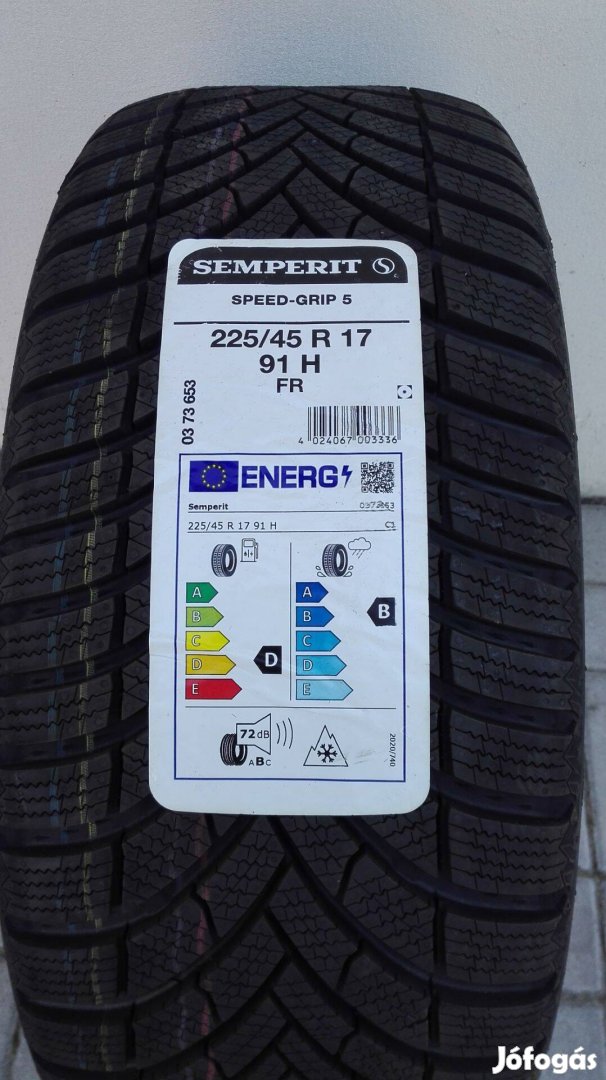 225/45R17 Új Semperit téli gumi garnitúra 225/45 r17