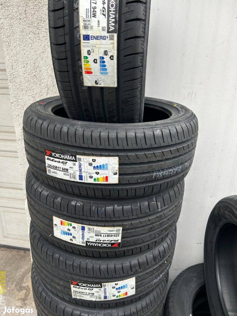 225/45R17 Yokohama GT AE51,Új nyárigumi