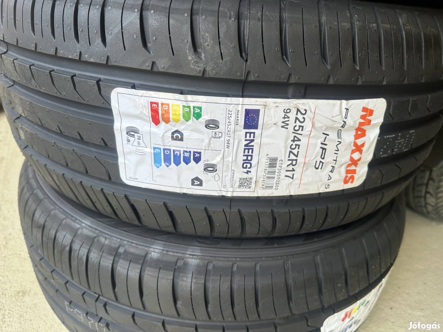 225/45R17 nyári új gumi garnitúra 4 db
