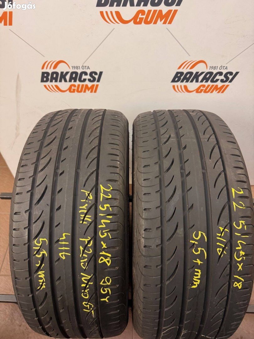 225/45R18 225 45 18 225/45x18 Pirelli nyári gumi eladó