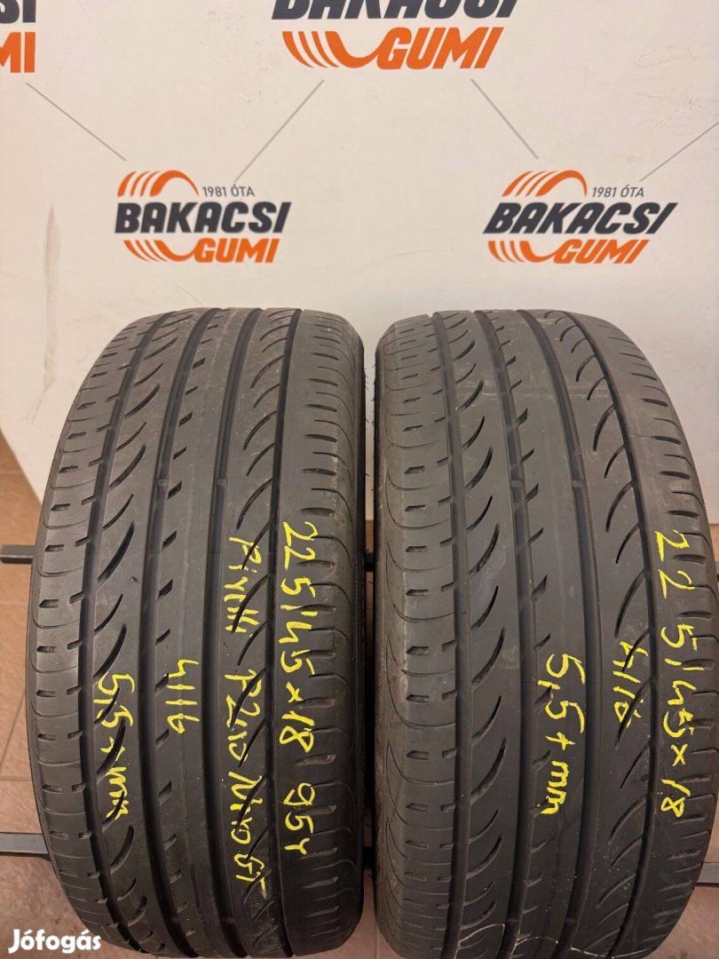 225/45R18 225 45 18 225/45x18 Pirelli nyári gumi eladó