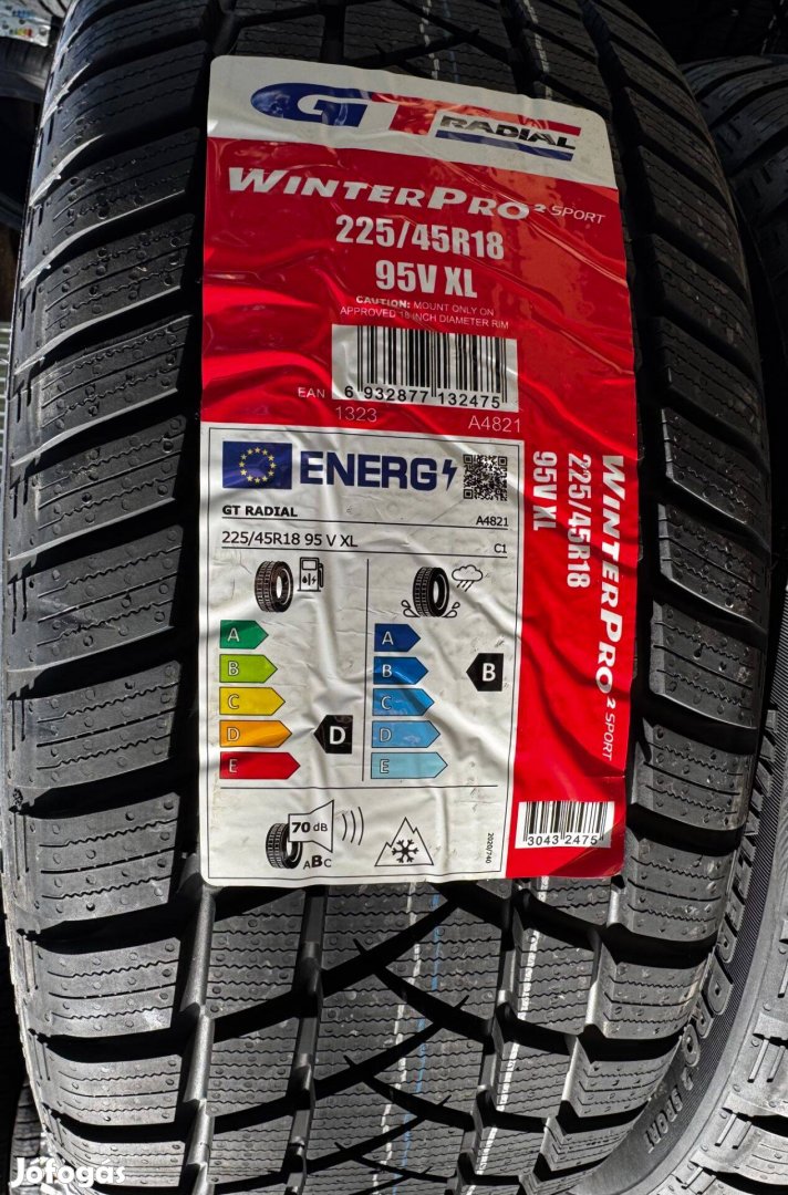 225/45R18 Gtradial Winterpro2 Sport(XL),Új téligumi