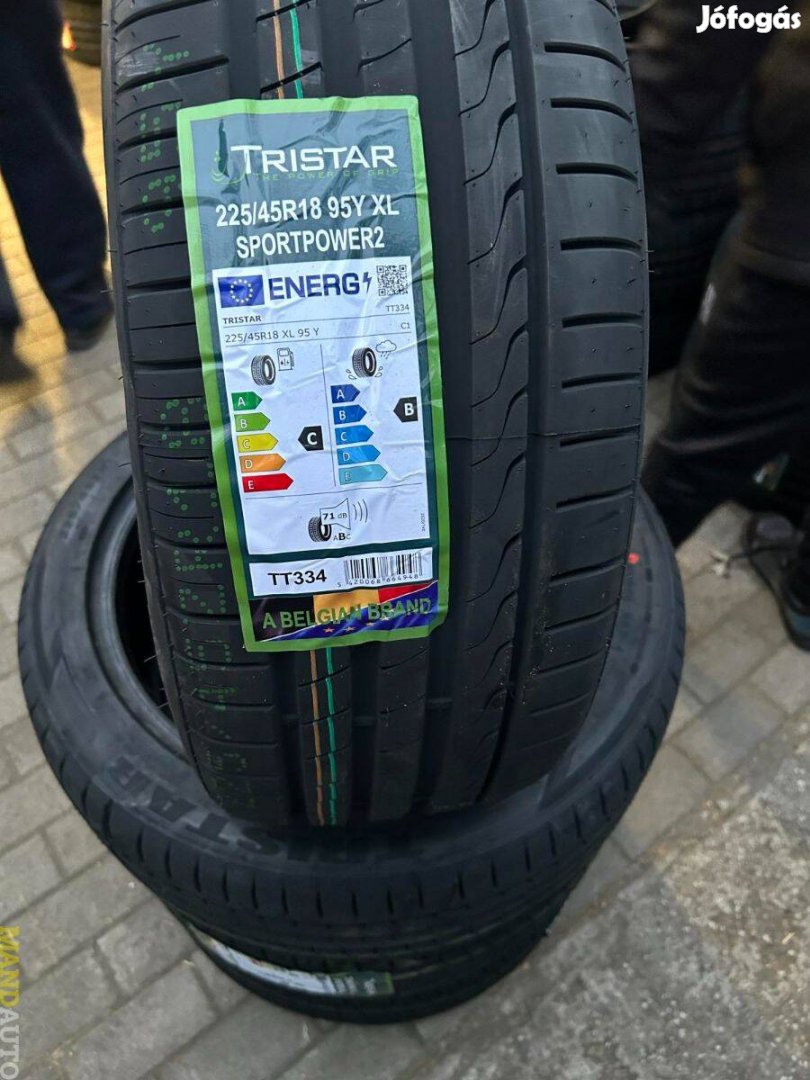 225/45R18 Tristar Sportpower2(XL),Új nyárigumi