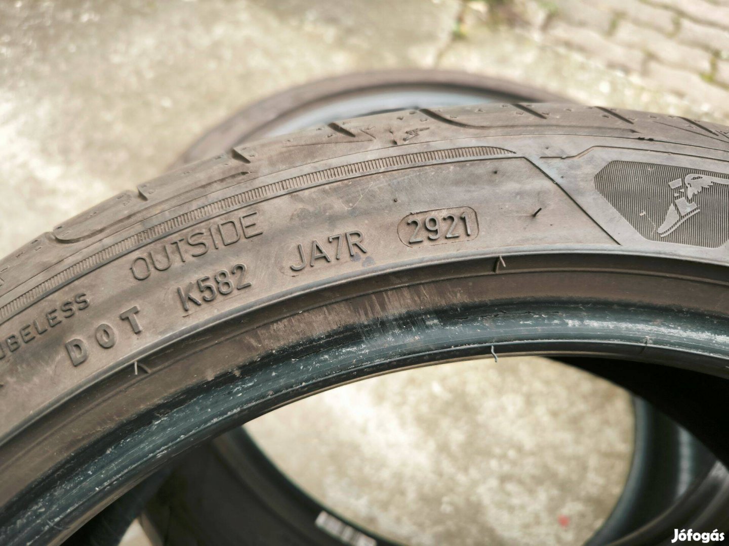 225/45R19 2db 2021 újszerű Goodyear nyárigumi
