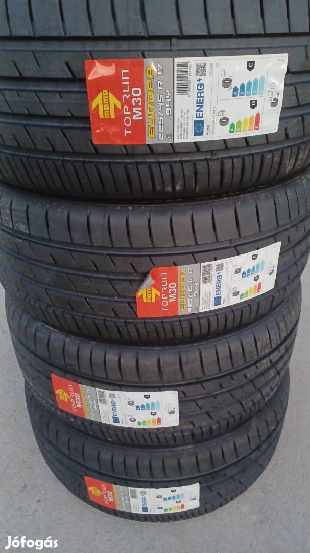 225/45/17 nyárigumi szett eladó