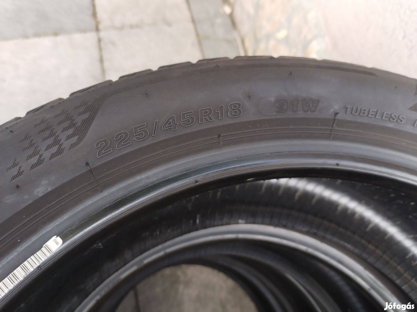 225 45 18 bridgestone 225/45 R 18 nyári gumi garnitura